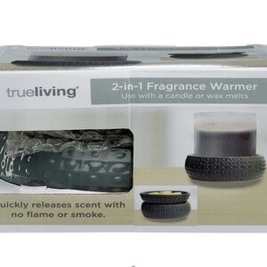 True Living Slate Gray 2-in-1 Fragrance Warmer